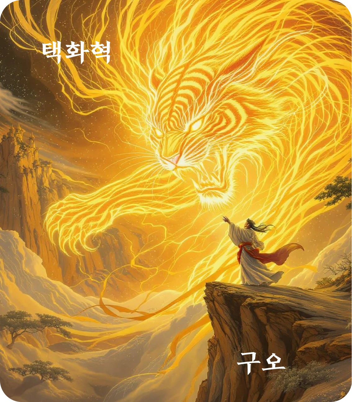 혁괘 구오 효 카드: 대인호변