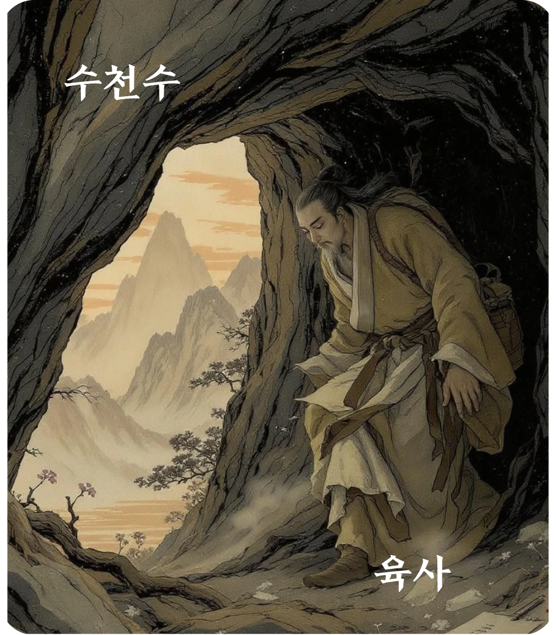 수괘 육사 효 카드: 수어혈