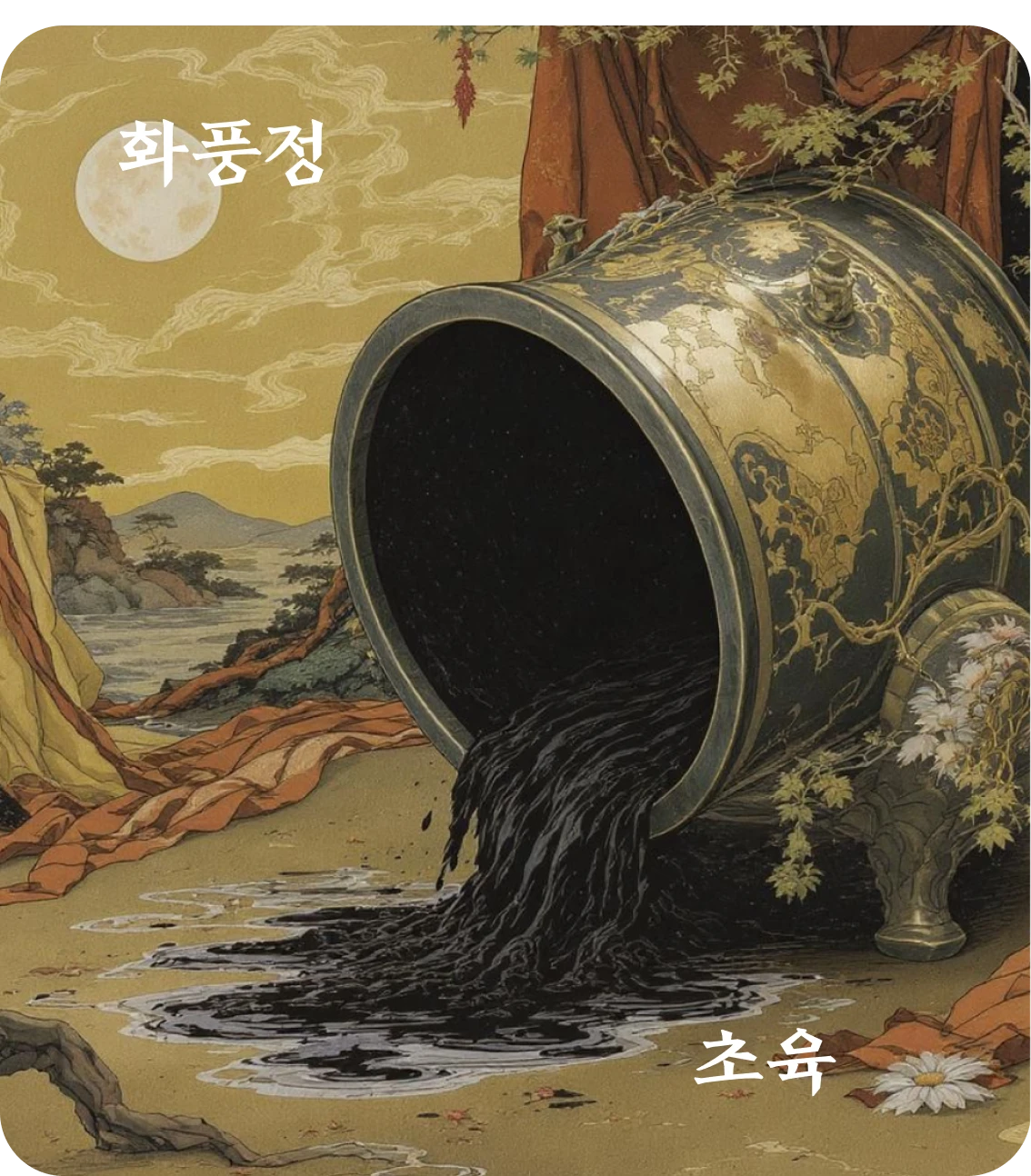 정괘 초육 효 카드: 정전지