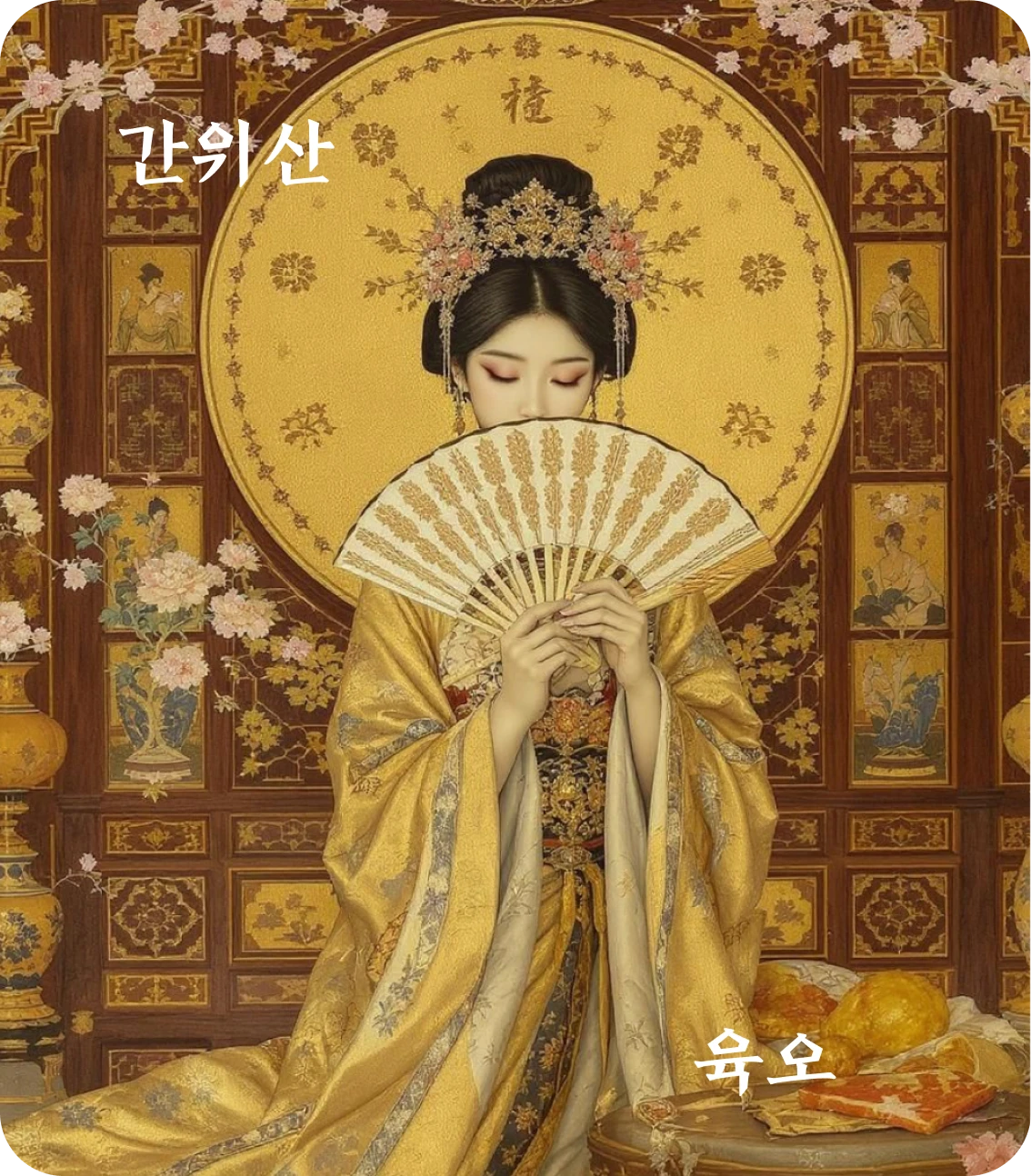 간괘 육오 효 카드: 간기보