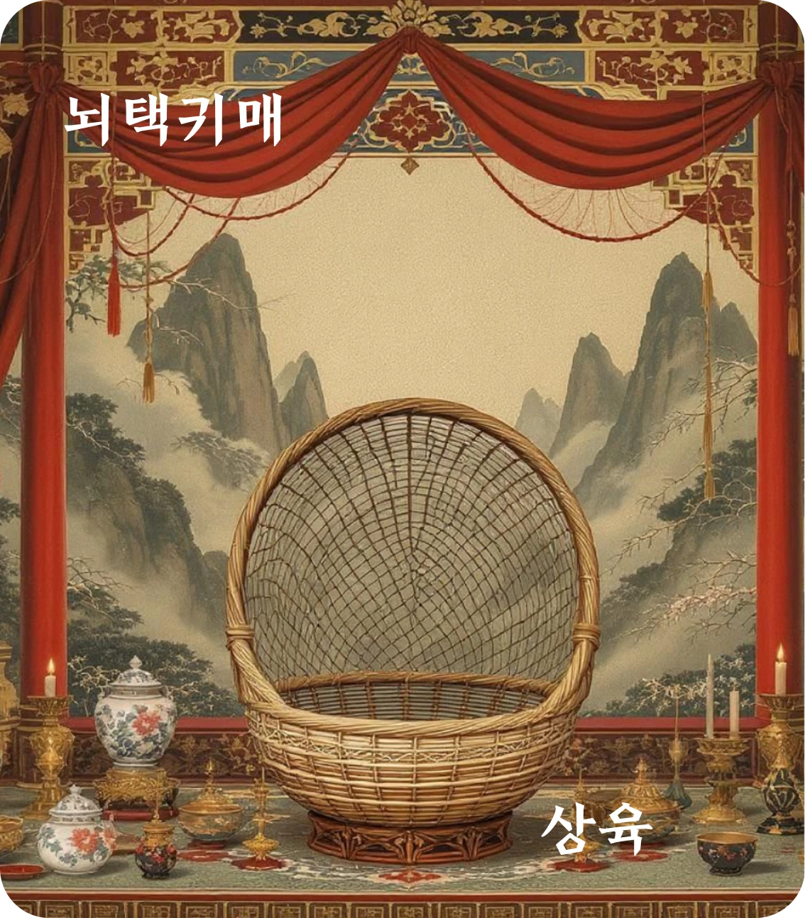 귀매괘 상육 효 카드: 녀승광무실