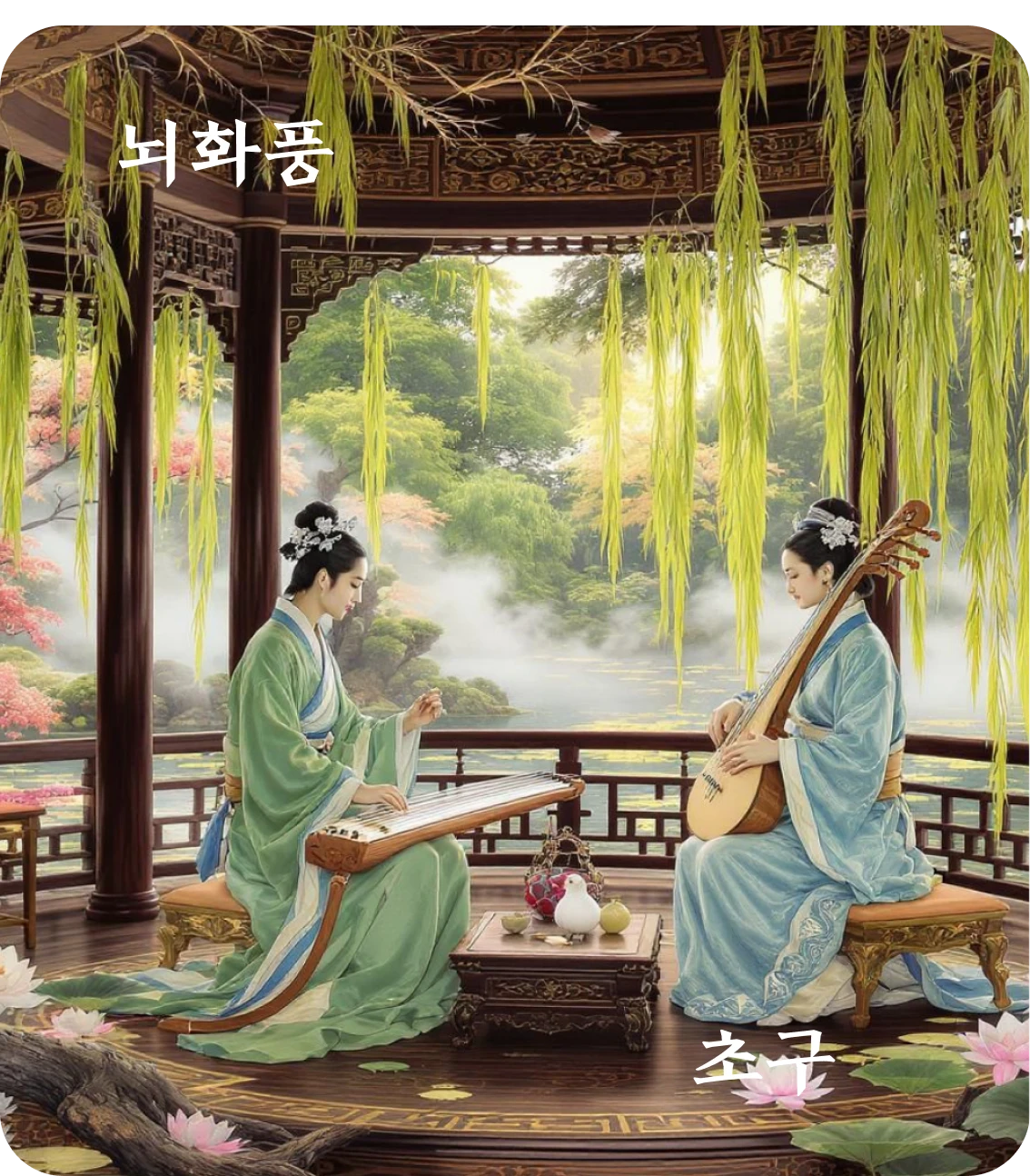 풍괘 초구 효 카드: 우기배주