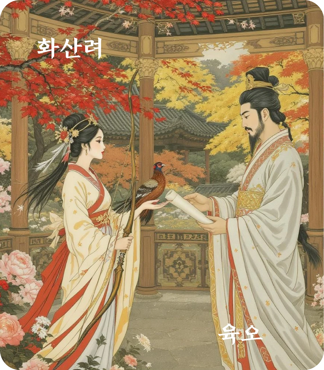 여괘 육오 효 카드: 사치