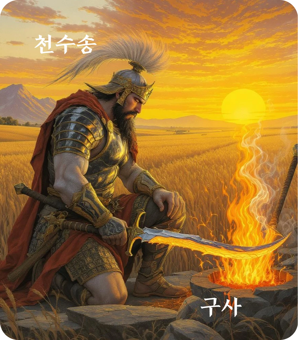 송괘 구사 효 카드: 복즉명