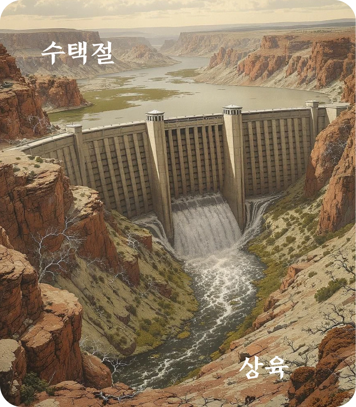 절괘 상육 효 카드: 고절