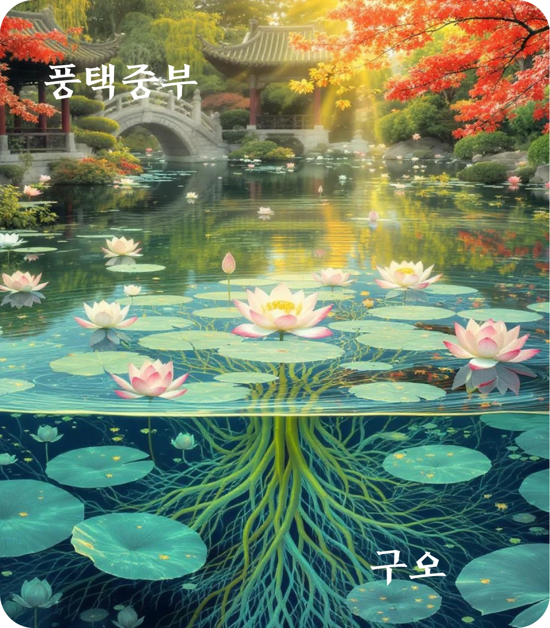 중부괘 구오 효 카드: 유부연여