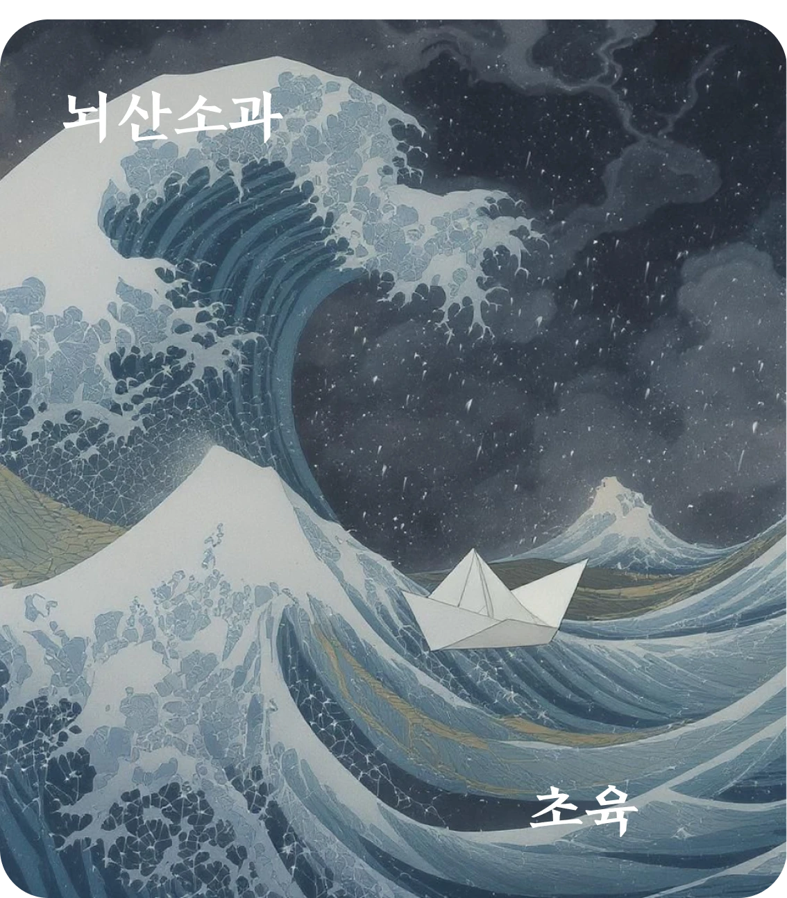 소과괘 초육 효 카드: 비조이흉