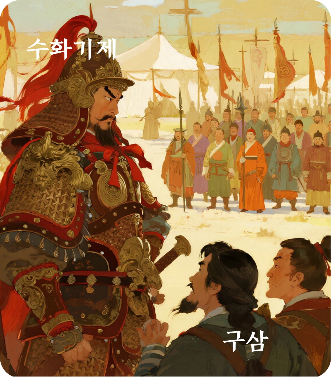 기제괘 구삼 효 카드: 고종벌귀방