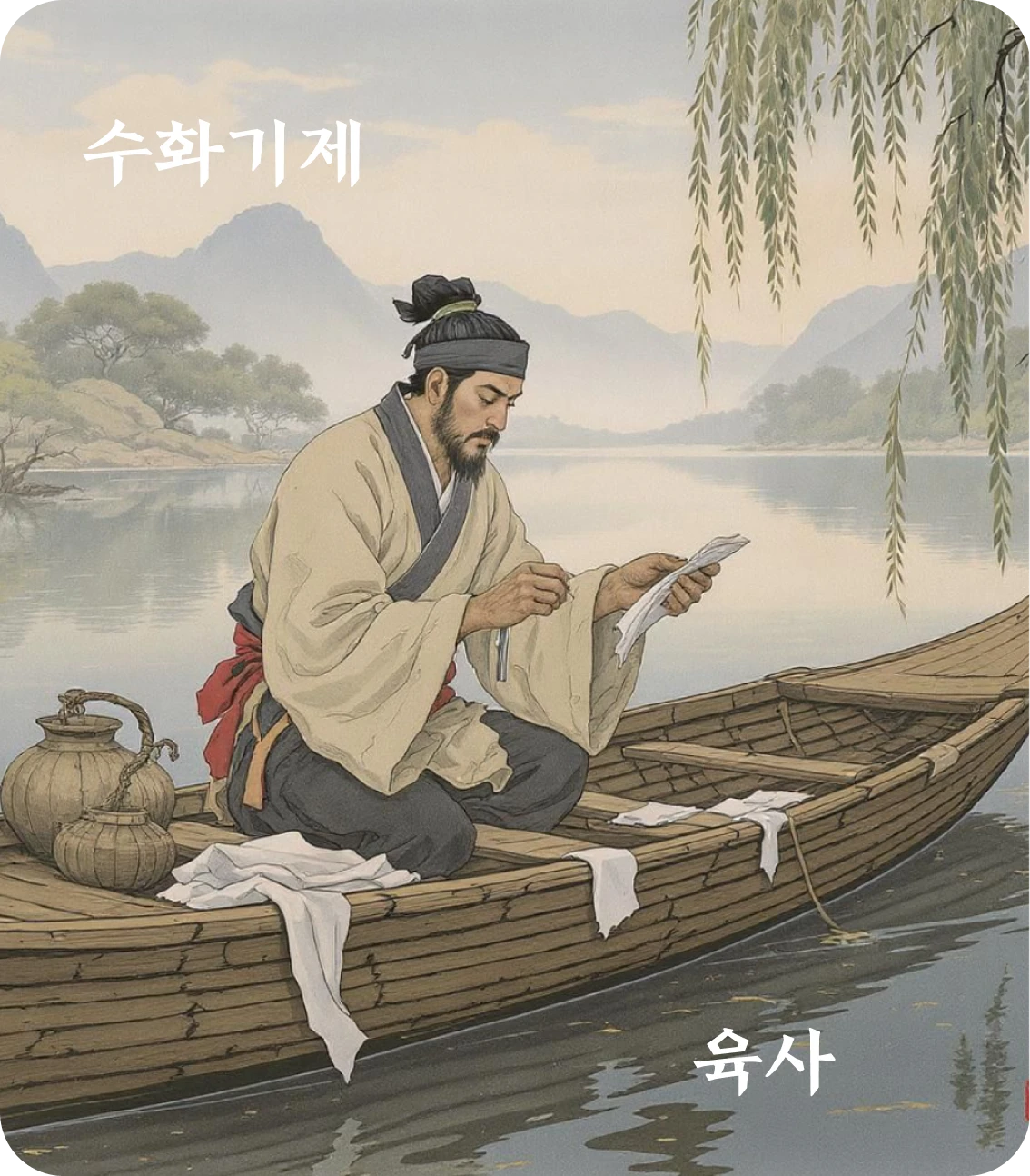 기제괘 육사 효 카드: 유유의