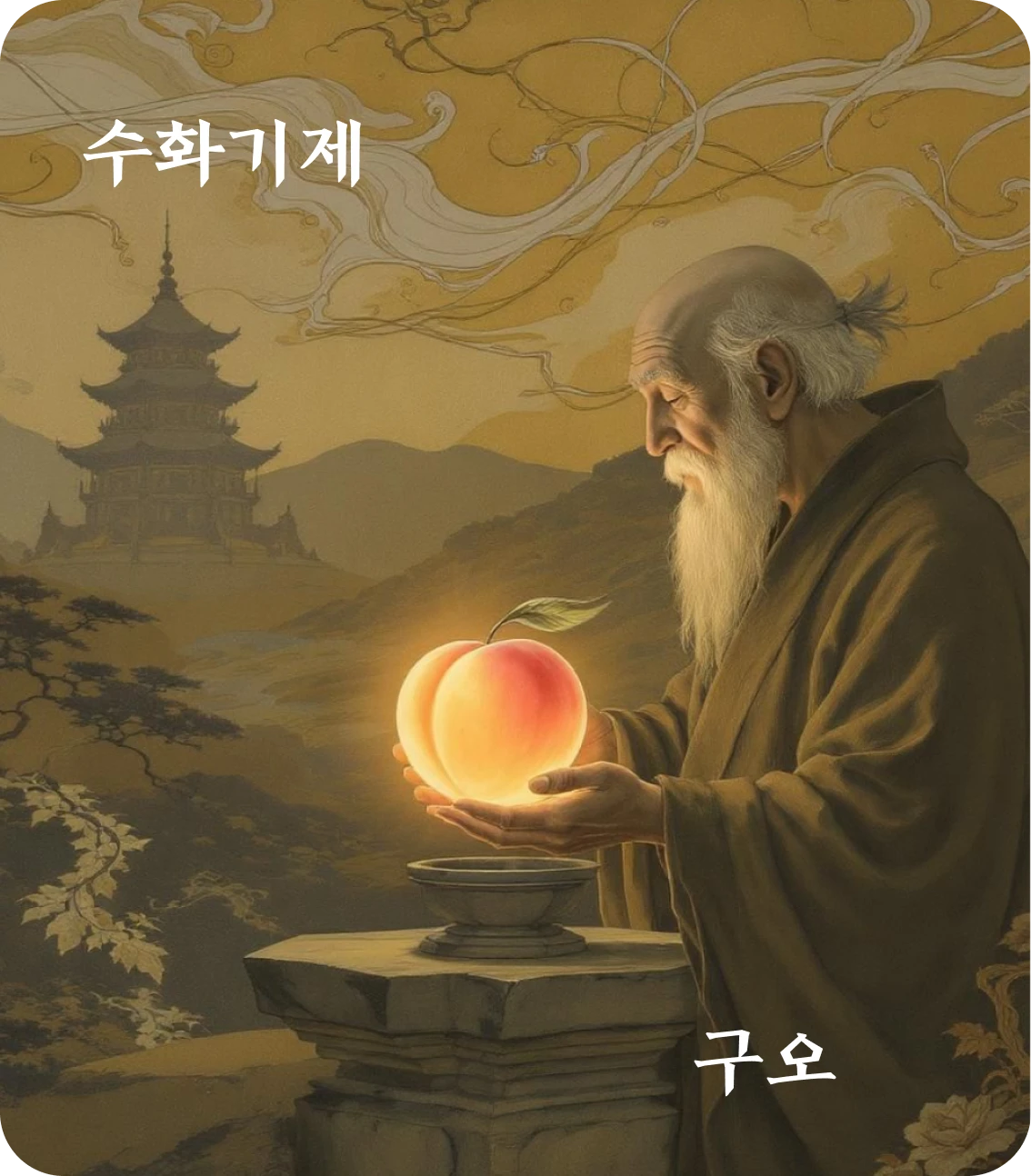 기제괘 구오 효 카드: 동린살우