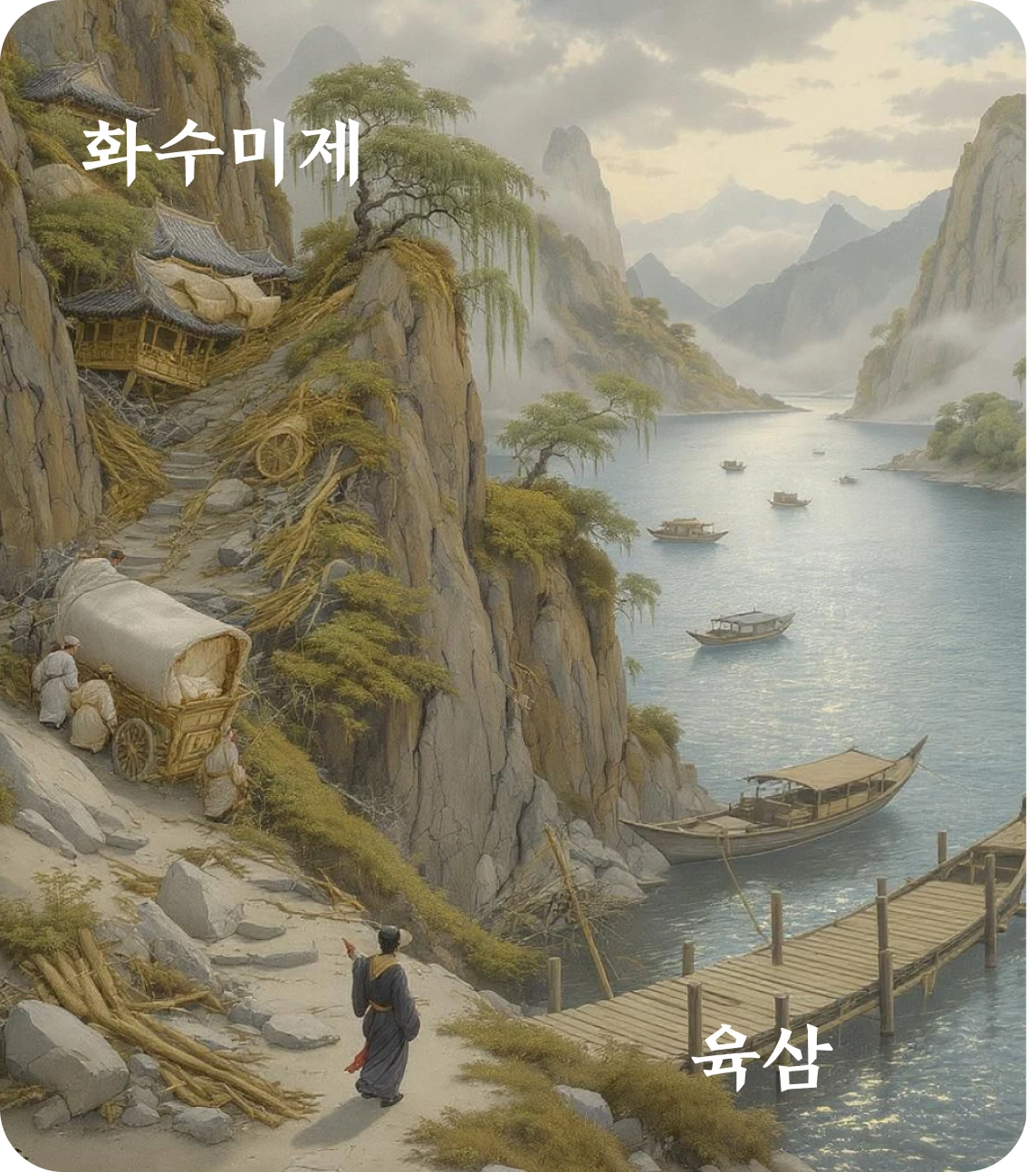 미제괘 육삼 효 카드: 미제 정흉